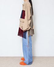 Load image into Gallery viewer, Muffler short blouson / Beige_B
