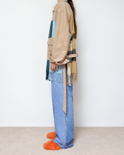 画像をギャラリービューアに読み込む, Muffler short blouson / Beige_A