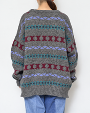 画像をギャラリービューアに読み込む, Sweat × knit switch pullover_I