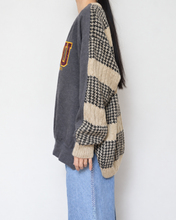 Load image into Gallery viewer, Sweat × knit switch pullover_G