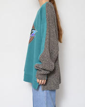 Load image into Gallery viewer, Sweat × knit switch pullover_D