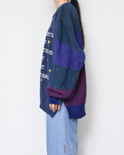 画像をギャラリービューアに読み込む, Sweat × knit switch pullover_B