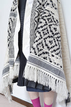 画像をギャラリービューアに読み込む, tsutae SHAWL HOODIE_SHUMAG / OFF WH×BLK