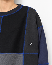 Load image into Gallery viewer, Panel sweat pullover contrast stitch / 02size_B