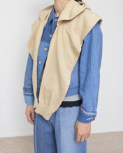 Load image into Gallery viewer, Knit hood wrap_B