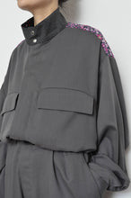 画像をギャラリービューアに読み込む, TWILL JUMP SUIT/FLORAL_03