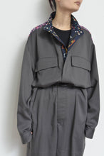 画像をギャラリービューアに読み込む, TWILL JUMP SUIT/FLORAL_03
