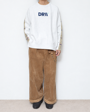 画像をギャラリービューアに読み込む, Sweat × knit switch pullover_F