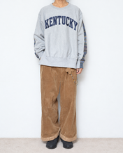Load image into Gallery viewer, Sweat × knit switch pullover_E