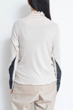 画像をギャラリービューアに読み込む, RIB Hi-NECK T/BEIGE_02