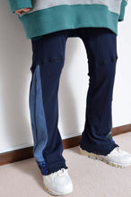 画像をギャラリービューアに読み込む, RIB FLARE LEGGINS/NAVY_01