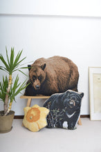 Load image into Gallery viewer, RUG CUSHION (GRIZZLY BEAR)