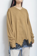 画像をギャラリービューアに読み込む, LACE KNIT / B