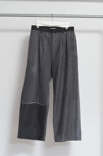画像をギャラリービューアに読み込む, BLK DENIM WIDE TUCK PT 02