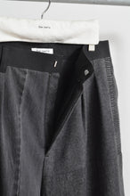 画像をギャラリービューアに読み込む, BLK DENIM WIDE TUCK PT 02