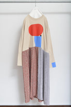 画像をギャラリービューアに読み込む, PLEATED TEE OP(PRINT) _ BEG/Mi_A