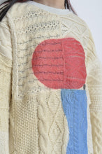 画像をギャラリービューアに読み込む, SWITCHING KNIT P/O(PRINT) 01/OFF WHITE_Mi