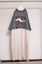 Load image into Gallery viewer, nyoroli KNIT*SATIN OP / GRAY_00