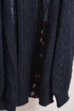 Load image into Gallery viewer, KNIT C/D_NAVY GREEN