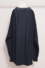 Load image into Gallery viewer, KNIT C/D_NAVY GREEN