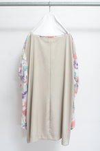 Load image into Gallery viewer, W SLEEVE TOPS_BEIGE / A