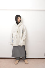 Load image into Gallery viewer, △ SHAWL ZIP-UP PARKA/GRY/01