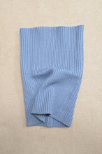 画像をギャラリービューアに読み込む, RIPPLE WAVE HEM KNIT P/O w/NECK PARTS(BLUE)