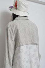 画像をギャラリービューアに読み込む, LINEN LONG COAT / 02_WHT
