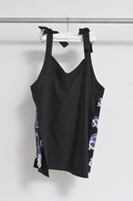 画像をギャラリービューアに読み込む, V-NECK TANK_LONG_LINEN 01/BLACK