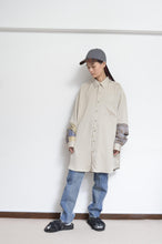 画像をギャラリービューアに読み込む, SILKY TWILL SHIRTS(PRINT) BEG/02