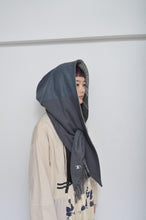 Load image into Gallery viewer, HOOD SHAWL (tsutae SPECIAL) / B