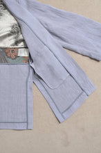 画像をギャラリービューアに読み込む, NO-COLLAR JK_LINEN 01/PURPLE