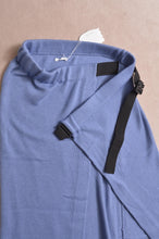 画像をギャラリービューアに読み込む, MUFFLER WRAP SKIRT/SAX BLUE