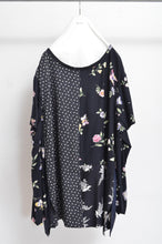 Load image into Gallery viewer, W SLEEVE TOPS_NAVY / B