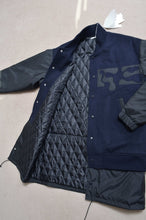 画像をギャラリービューアに読み込む, REMIX MELTON LAYER STADIUM JACKET(PRINT)/NAV/X/02