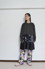 画像をギャラリービューアに読み込む, TIERED L/S T OP 00 / CHARCOAL