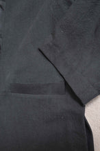画像をギャラリービューアに読み込む, NO-COLLAR JK_LINEN 01/BLACK