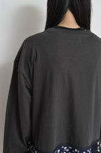 画像をギャラリービューアに読み込む, TIERED L/S T OP 00 / CHARCOAL