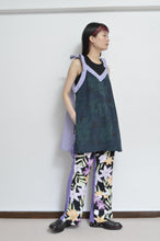 画像をギャラリービューアに読み込む, V-NECK TANK_LONG_LINEN 01/PURPLE
