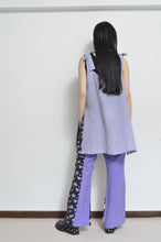 画像をギャラリービューアに読み込む, V-NECK TANK_LONG_LINEN 01/PURPLE