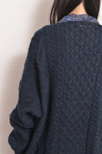 Load image into Gallery viewer, KNIT C/D_NAVY GREEN