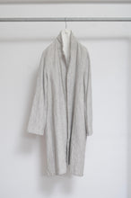 画像をギャラリービューアに読み込む, LINEN LONG COAT / 02_WHT