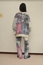 画像をギャラリービューアに読み込む, PRINT SWEATSHIRTS(GRY/CAT)_01