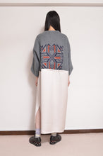 Load image into Gallery viewer, nyoroli KNIT*SATIN OP / GRAY_00