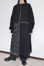 画像をギャラリービューアに読み込む, ZIP UP SWEAT OP BLK / 01