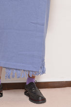 画像をギャラリービューアに読み込む, MUFFLER WRAP SKIRT/SAX BLUE