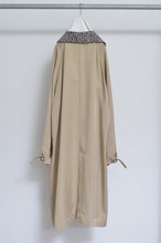 画像をギャラリービューアに読み込む, ROBE TRENCH COAT_TENCEL (01/BEG)
