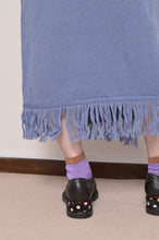 画像をギャラリービューアに読み込む, MUFFLER WRAP SKIRT/SAX BLUE