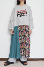 画像をギャラリービューアに読み込む, PLEATED TEE OP(EMBROIDERY) 01 / A