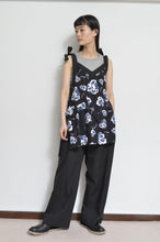 画像をギャラリービューアに読み込む, V-NECK TANK_LONG_LINEN 01/BLACK